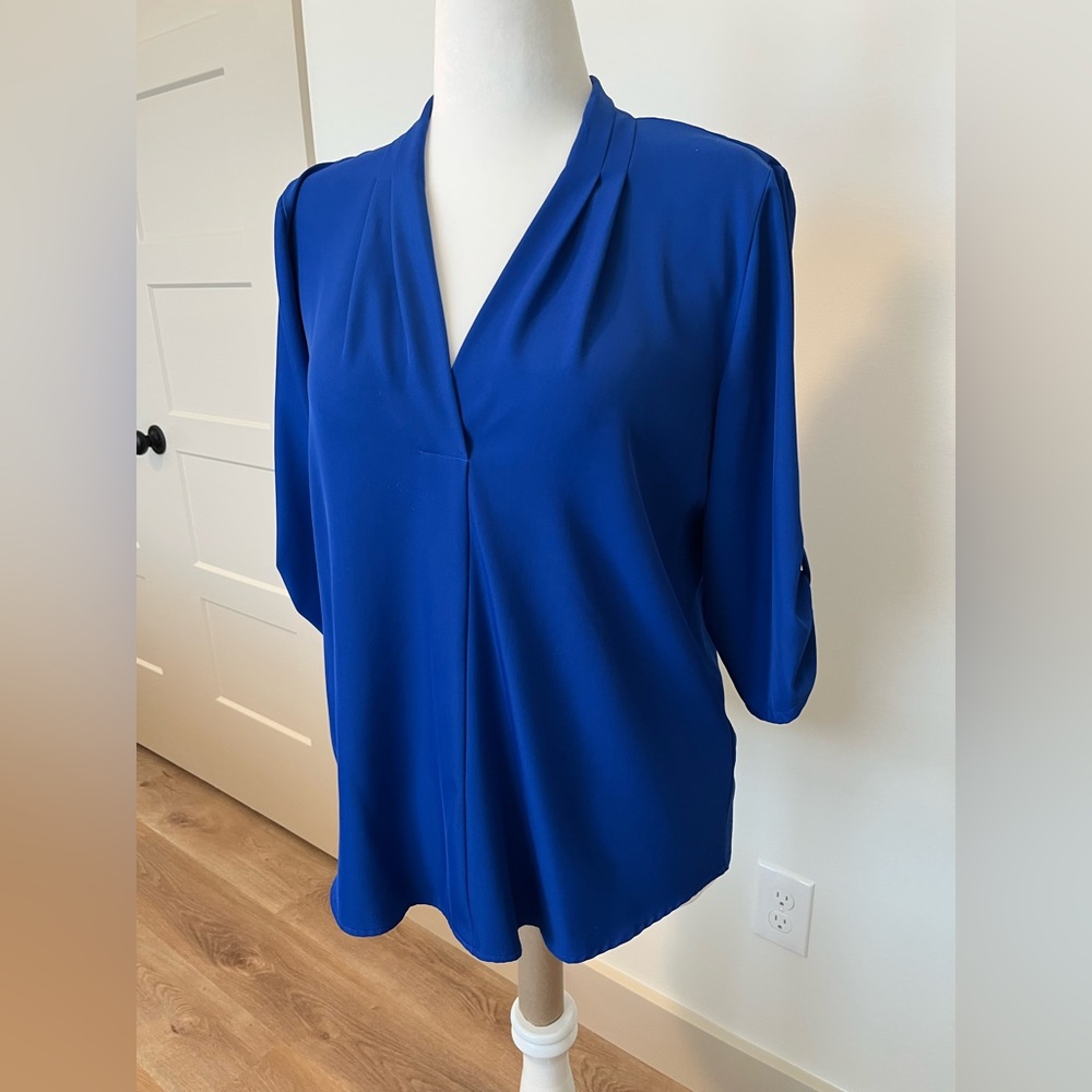 Calvin Klein Royal Blue Women's Blouse